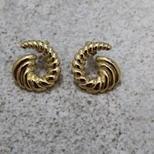Curlis Gold Earrings