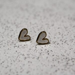 Gold Hearts Earrings