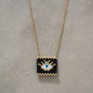 Golden Gaze Pendant