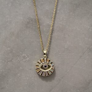 Multi Colour Eye Pendant