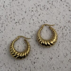 Twist of Gold Earrings