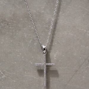 White Cross Pendant