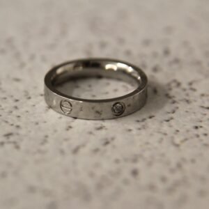 Alvo White Zirgon Ring