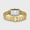 Gift Box Fluette Watch Steel, Green & Round Chain Bracelet, Gold Colour4