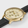 Minuit Multifunction Watch Leather, Black Lizard, Gold Colour2